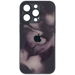 Задняя накладка 9D-Glass Case для iPhone 14 Pro с защитой камеры, градиент