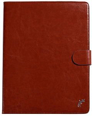 Чехол футляр-книга 10,3" (180х265) универсальный (коричневый, кожзам)
