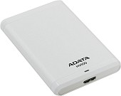 Внешний жёсткий диск 2,5" 1Tb A-DATA HV100 белый, USB 3.0