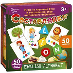 Детская деревянная игра "Составляйка+ENGLISH ALPHABET"