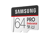 Micro SD 64Gb Samsung Class 10 Pro Endurance UHS-I SDR104 (30/100 Mb/s) с адаптером SD