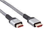 Кабель HDMI <--> HDMI  1.5м iOPEN ACG859A-1.5, ver. 2.1 8KX60Hz (Econom) оплетка