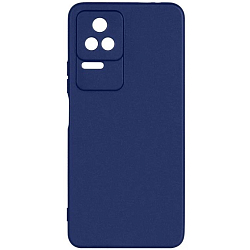 Силиконовый чехол DF для Xiaomi Poco F4 (5G) poCase-07 (blue)