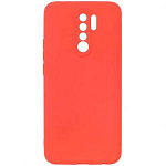 Задняя накладка ZIBELINO Soft Matte для Xiaomi Redmi 9 (красный) защита камеры