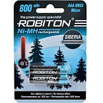 Аккумулятор ROBITON R03 800mAh BL-2