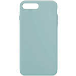 Cиликоновый чехол CTR для iPhone 7 Plus/7S Plus (5.5) плотный матовый (серия Colors) (светло-бирюзовый)