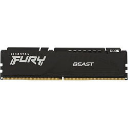 Оперативная память DDR5 16Gb Kingston FURY Beast Black CL40 (Kit of 2) DIMM PC44800, 5600Mhz, (KF556C40BBK2-16) (retail)