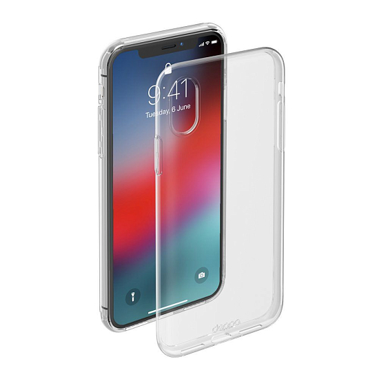 Силиконовый чехол DEPPA для iPhone XS Max прозрачный ((Gel Case))