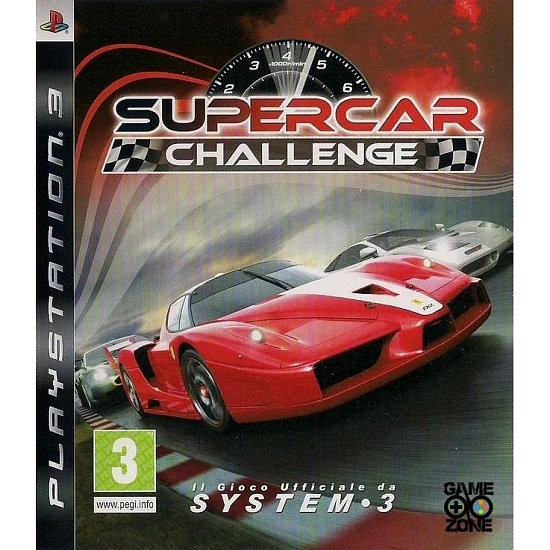 SuperCar Challenge [PS3, английская версия]