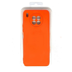 Задняя накладка SILICONE case NEW для Honor 50 Lite оранжевый