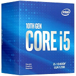 Процессор INTEL Core i5-10400F Socket 1200 (2.9GHz/12Mb) Box (without graphics)