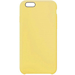 Cиликоновый чехол CTR для iPhone 6/6S Soft Touch (желтый) 4
