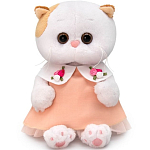 Мягкая игрушка Кошечка Ли-Ли BABY в персиковом платье, 20 см