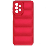 Силиконовый чехол (дутый) DF для Samsung Galaxy A23 DF sJacket-02 (red)