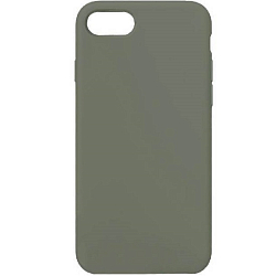 Cиликоновый чехол CTR для iPhone 7 (4.7) плотный матовый (серия Colors) (оливковый)