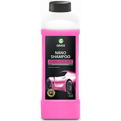 Автошампунь GRASS Nano shampoo, розовый, 1л, универсальный нанозащита лкп