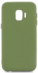 Задняя накладка XIVI для SAMSUNG Galaxy J2 (2018), SC, матовая, №57, зелёный
