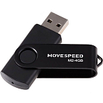 USB  4Gb Move Speed M2 чёрный