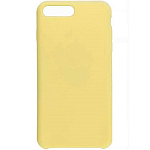 Задняя накладка STR для iPhone 7 Plus Soft Touch (желтый) 4