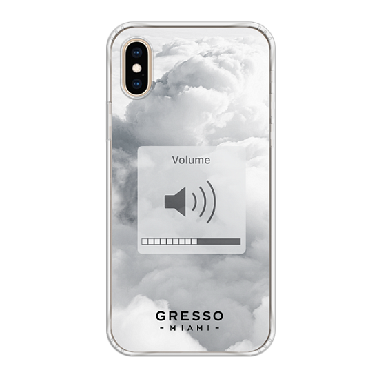 Задняя накладка GRESSO для iPhone XS Max. Коллекция "Privacy Please". Модель "Vista".