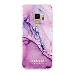 Задняя накладка GRESSO для Samsung Galaxy S9. Коллекция "Skyfall". Модель "Wisteria".