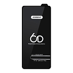Противоударное стекло 6D ANMAC для Samsung Galaxy S21 Black без упаковки