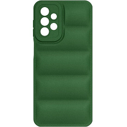 Силиконовый чехол (дутый) DF для Samsung Galaxy A23 DF sJacket-02 (green)