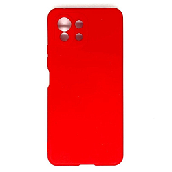 Задняя накладка ZIBELINO Soft Case для Xiaomi Mi 11 Lite (красный)