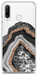 Задняя накладка GRESSO для Huawei Mate 30 Lite. Коллекция "Drama Queen". Модель "Black Agate".