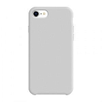 Задняя накладка Silicone Case для iPhone 5 (09 белый)