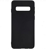 Задняя накладка ZIBELINO Soft Matte для Samsung Galaxy S10 (черный)