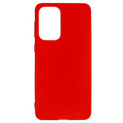 Задняя накладка PERO Soft Touch для Samsung Galaxy A33 красный