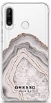 Задняя накладка GRESSO для Huawei Mate 30 lite. Коллекция "Drama Queen". Модель "White Agate".