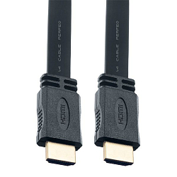 Кабель HDMI <--> HDMI  3.0м PERFEO H1303 плоский, ver.1.4
