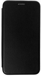 Чехол футляр-книга NONAME для Samsung Galaxy A12 кожа,черный