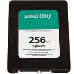 Накопитель SSD 2.5" 256Gb SMARTBUY Splash, SATA-III, R/W - 560/500 MB/s, 2.5", Maxio MS0902, 3D TLC