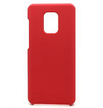 Задняя накладка SILICONE COVER Color для Xiaomi Redmi Note 9S/Redmi Note 9 Pro (015) красный