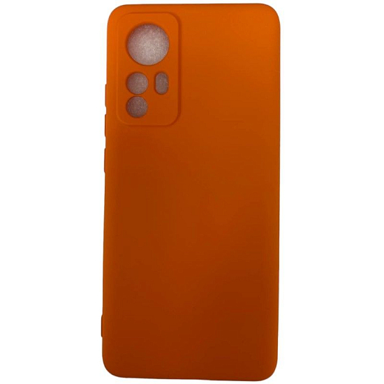 Задняя накладка SILICONE COVER для Xiaomi 12X 5G №20 Оранжевый