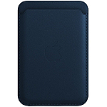Кошелек для карт MagSafe Silicone Wallet для Apple iPhone Тёмно-синий