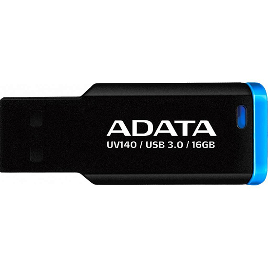 USB 16Gb A-Data UV140 чёрный/синий