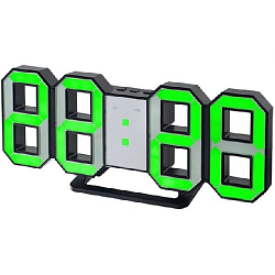 Часы PERFEO LUMINOUS (PF-5198) черный/зеленый (PF-663)