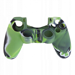 Защитная насадка PS5 Controller Silicon Case Camouflage Green (пакет)