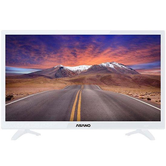 Телевизор ASANO 24LH1011T 24" LED (2019), белый