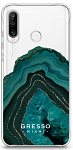 Задняя накладка GRESSO для Huawei Mate 30 Lite. Коллекция "Drama Queen". Модель "Green Agate".