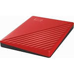 Внешний жёсткий диск 2.5" 2Tb WD My Passport (WDBYVG0020BRD-WESN) красный USB 3.0