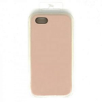 Задняя накладка Silicone Case для iPhone 5 (19 розовый песок)