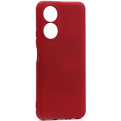 Задняя накладка Silicon Case Soft Matte для Honor X7 4G Красный
