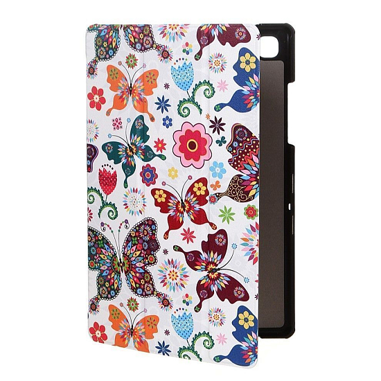 Чехол футляр-книга ZIBELINO Tablet для Samsung Galaxy Tab A7 (10.4") (T500/T505) ("Бабочки") с магнитом