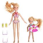 Кукла DEFA Lucy "На пляже" (22,5 см, 14 см, аксесс.)