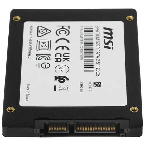 Накопитель SSD 2.5" 120Gb MSI S270